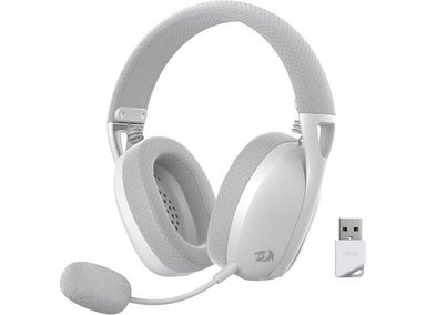 AURICULARES REDRAGON H848 BT INALÁMBRICOS PARA JUEGOS, LIGERO CON SONIDO ENVOLVENTE, MICRÓFONO DESMONTABLE - 1