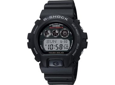 G-SHOCK GW6900-1, RELOJ SOLAR DEPORTIVO RESISTENTE EN COLOR NEGRO, IDEAL PARA HOMBRES ACTIVOS