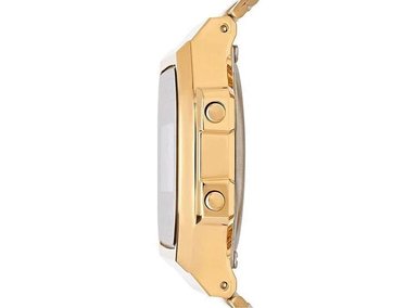CASIO COLECCIÓN RELOJ UNISEX A168WG CON RESISTENCIA AL AGUA Y DISEÑO ELEGANTE EN ACERO INOXIDABLE - 2