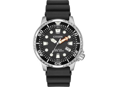 RELOJ CITIZEN PROMASTER DIVER ECO-DRIVE, ANALÓGICO, ACERO INOXIDABLE, RESISTENTE AL AGUA, MANECILLAS LUMINOSAS