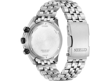 RELOJ CLÁSICO ECO-DRIVE DE CITIZEN CON CRONÓGRAFO, CALENDARIO PERPETUO Y TAQUÍMETRO, DISEÑO DE ACERO INOXIDABLE - 2