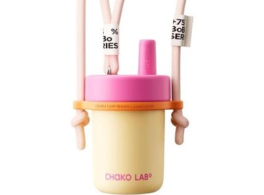 BOTELLA DE AGUA PARA NIÑOS, AISLAMIENTO AL VACÍO, CORREAS DE TRANSPORTE, ACERO INOXIDABLE, IDEAL PARA VIAJES, AMARILLO