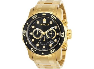 INVICTA PRO DIVER, RELOJ CRONÓGRAFO PARA HOMBRE CON CORREA DE ACERO INOXIDABLE Y DISEÑO ELEGANTE