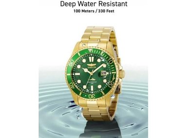 INVICTA RELOJ PRO DIVER, CUARZO PARA HOMBRE DORADO, CON DISEÑO EFICIENTE PARA BUCEO - 4