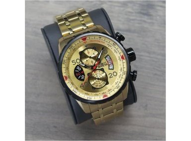 INVICTA RELOJ DE CUARZO JAPONÉS PARA HOMBRE CON DISEÑO AVIADOR Y PANTALLA ANALÓGICA, RESISTENTE AL AGUA - 7
