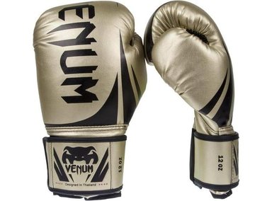 VENUM CHALLENGER 2.0 GUANTES DE BOXEO NEGRO, CON AJUSTE SEGURO DE VELCRO PARA ENTRENAMIENTO