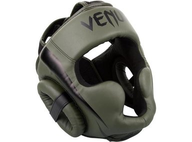 CASCO VENUM ELITE, DISEÑO AJUSTABLE Y ERGONÓMICO PARA PROTECCIÓN EN MMA Y BOXEO, VENTILACIÓN GARANTIZADA