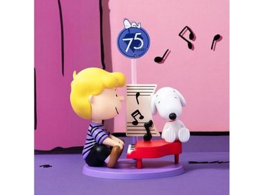 FIGURAS COLECCIONABLES SNOOPY POP MART PEANUTS 75TH ANNIVERSARY, DISEÑO ALEATORIO, IDEALES PARA DECORACIÓN Y REGALO - 3