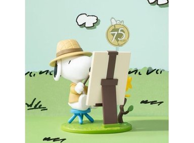 FIGURAS COLECCIONABLES SNOOPY POP MART PEANUTS 75TH ANNIVERSARY, DISEÑO ALEATORIO, IDEALES PARA DECORACIÓN Y REGALO - 4