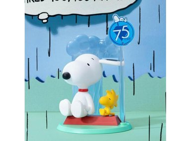 FIGURAS COLECCIONABLES SNOOPY POP MART PEANUTS 75TH ANNIVERSARY, DISEÑO ALEATORIO, IDEALES PARA DECORACIÓN Y REGALO - 5