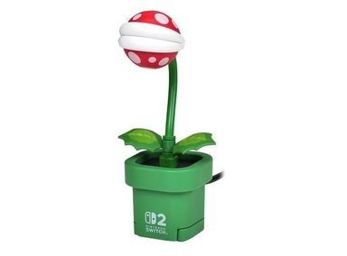CÁMARA PIRANHA PLANT HORI PARA SWITCH, CON LICENCIA DE NINTENDO, COMPATIBLE CON TV Y PORTÁTIL - 2