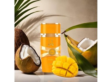 LATTAFA YARA TOUS PARA MUJER FRAGANCIA TROPICAL AFRUTADA FLORAL VAINILLA 100ML - 4