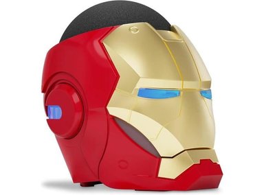 ECHO DOT 5ª GEN AMAZON SOPORTE IRON MAN MEJORA SONIDO - 3
