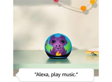 AMAZON ECHO DOT KIDS CON ALEXA, DISEÑADO PARA NIÑOS, CONTROL PARENTAL Y 1 AÑO DE AMAZON KIDS+ - 2