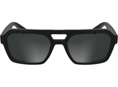 GAFAS DE SOL RECTANGULARES CALVIN KLEIN JEANS PARA HOMBRE EN NEGRO MATE, TAMAÑO ÚNICO, CON ESTILO ECOLÓGICO