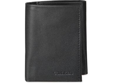 CONJUNTO CALVIN KLEIN: BILLETERA HOMBRE DE CUERO RFID Y LLAVERO, MODERNO Y FUNCIONAL