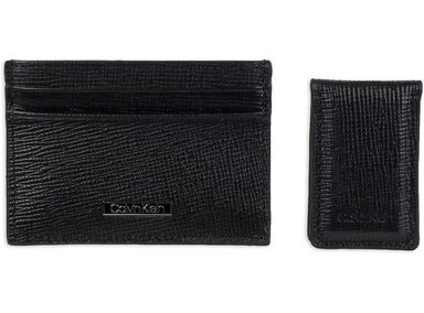 CARTERA CALVIN KLEIN HOMBRE CON DISEÑO MINIMALISTA, FUNDA PARA TARJETAS Y BLOQUEO RFID PARA PROTECCIÓN