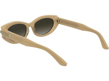 GAFAS DE SOL CALVIN KLEIN CK25502S BEIGE OPALINO CON LENTE MARRÓN GRADIENTE - 3