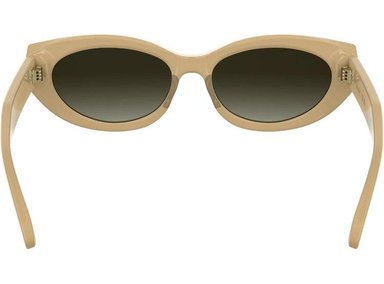 GAFAS DE SOL CALVIN KLEIN CK25502S BEIGE OPALINO CON LENTE MARRÓN GRADIENTE - 4
