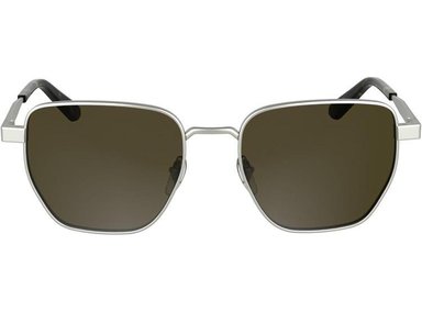GAFAS DE SOL CALVIN KLEIN CK25100S CUADRADAS CON ESTRUCTURA METÁLICA Y BISAGRA INTEGRADA PARA ESTILO MODERNO