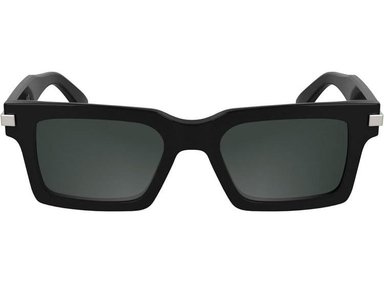 GAFAS CALVIN KLEIN RECTANGULARES CON DETALLES METÁLICOS, MARCO DE ACETATO RECICLADO Y AJUSTE CÓMODO