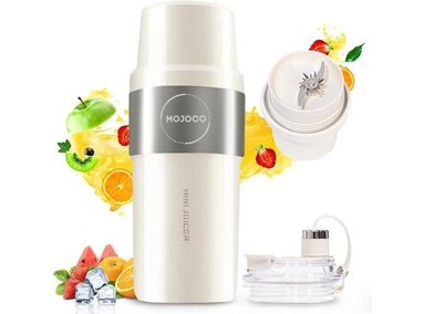 LICUADORA PORTÁTIL RECARGABLE PARA BATIDOS DE FRUTAS Y VERDURAS, IDEAL PARA VIAJES Y GIMNASIO