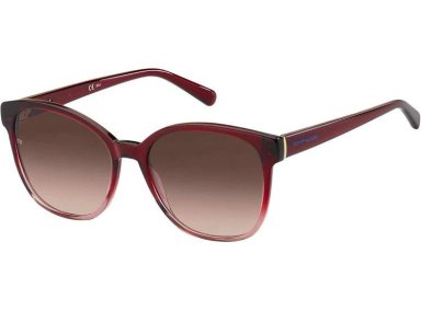 GAFAS DE SOL TOMMY HILFIGER TH 1811/S COLOR ROJO Y MARRÓN, DISEÑO ELEGANTE PARA MUJER