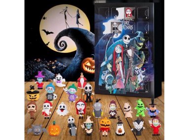 CALENDARIO ADVIENTO DE HALLOWEEN 2025 CON 24 COLECCIONABLES. PARA NIÑOS, ADULTOS Y ADOLESCENTES. DECORATIVO PARA REGALOS
