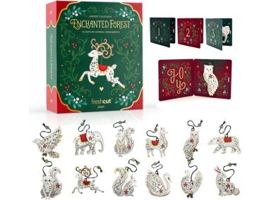 CALENDARIO ADVIENTO 2025 FRESHCUT PAPER ADORNOS 3D ENCANTADO