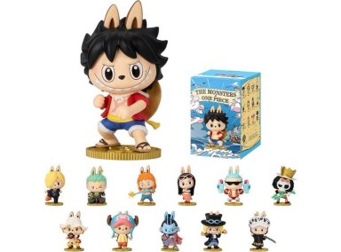 POP MART THE MONSTERS × FIGURAS ONE PIECE, ACCIÓN DE DISEÑO ALEATORIO, IDEAL PARA DECORACIÓN Y REGALOS