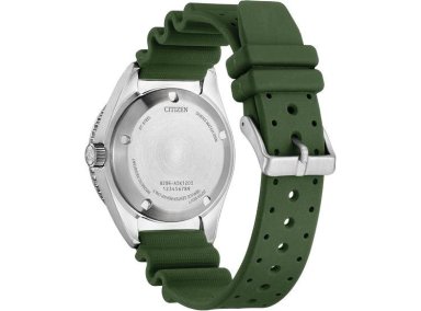 RELOJ CITIZEN PROMASTER AUTOMÁTICO, CORREA DE POLIURETANO VERDE, ACERO INOXIDABLE, RESISTENTE AL AGUA - 2