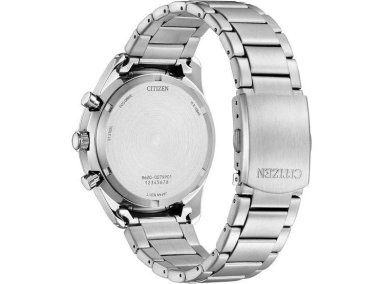 CITIZEN ECO-DRIVE SPORT CASUAL, RELOJ CRONÓGRAFO, ACERO INOXIDABLE, ESFERA VERDE - 2