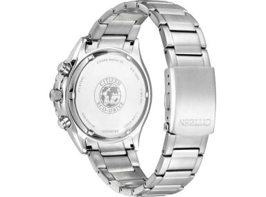 RELOJ CITIZEN ECO-DRIVE SPORT CASUAL, CRONÓGRAFO DE ACERO INOXIDABLE, MODELO AT2386-55E - 2