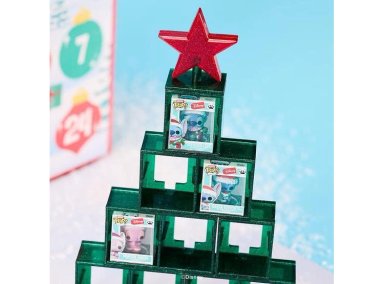 CALENDARIO FUNKO POP! BITTY CON FIGURAS DE STITCH HOLIDAY, IDEAL COMO REGALO Y DECORACIÓN NAVIDEÑA - 5