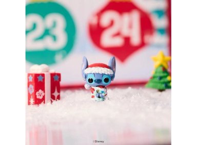 CALENDARIO FUNKO POP! BITTY CON FIGURAS DE STITCH HOLIDAY, IDEAL COMO REGALO Y DECORACIÓN NAVIDEÑA - 7