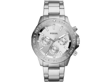 RELOJ FOSSIL BANNON DE ACERO INOXIDABLE, MULTIFUNCIÓN, RESISTENTE AL AGUA, CON MOVIMIENTO DE CUARZO