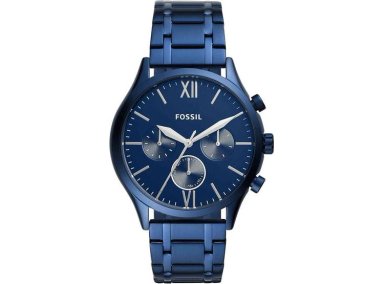 RELOJ FENMORE MULTIFUNCIÓN DE ACERO INOXIDABLE Y DISEÑO MODERNO, COLOR AZUL MARINO