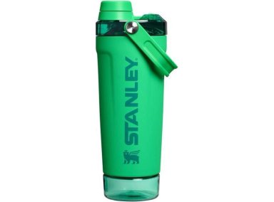 STANLEY ACTIVATE BOTELLA SHAKER ACERO INOXIDABLE, TAPA DE FLUJO RÁPIDO, ALMACENAMIENTO BASE. IDEAL PARA PROTEÍNAS
