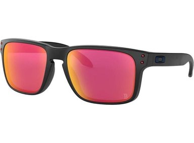 GAFAS DE SOL OAKLEY HOLBROOK MLB CON DISEÑO CLÁSICO, LENTES PRIZM FIELD PARA AFICIONADO DE BOSTON RED SOX