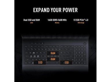 ASUS TUF GAMING F16 INTEL I5 16GB RAM 512GB SSD - 8