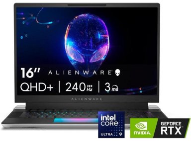 ALIENWARE GAMING LAPTOP X16 R2 PANTALLA QHD+ CORE I9 32GB RAM 1TB SSD RTX 4080