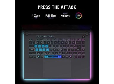ASUS ROG STRIX G16 PANTALLA FHD+165HZ I7 16GB 1TB SSD RTX 5060 - 8