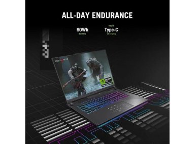 ASUS ROG STRIX G16 G614FP-DS96 16' RYZEN 9 RTX 5070 32GB 1TB - 6