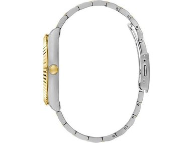 GUESS RELOJ DE PULSERA PARA HOMBRE CON CORREA DE DOS TONOS, ESFERA VERDE Y CAJA DE ACERO INOXIDABLE RESISTENTE AL AGUA - 2