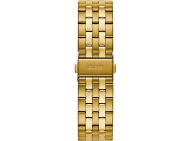 ELEGANTE RELOJ DE PULSERA GUESS MULTIFUNCIÓN PARA HOMBRE EN DORADO Y NEGRO, PANTALLA ANALÓGICA Y RESISTENCIA AL AGUA - 2