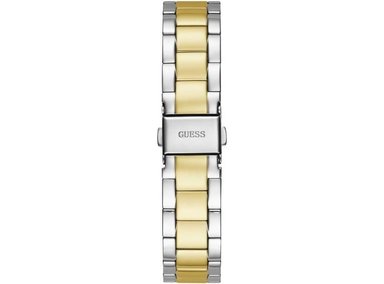 RELOJ GUESS PARA MUJER CON BORDE DE MONEDA, CORREA MULTICOLOR Y RESISTENCIA AL AGUA, DISEÑO SOFISTICADO - 3