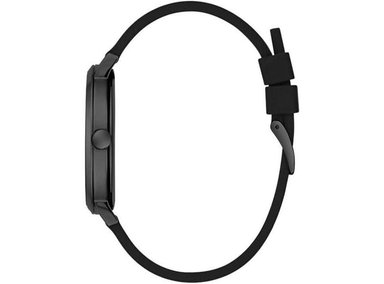 RELOJ GUESS PARA HOMBRE CON CORREA DE SILICONA, ESFERA NEGRA, MOVIMIENTO DE CUARZO, RESISTENTE AL AGUA Y A GOLPES - 6