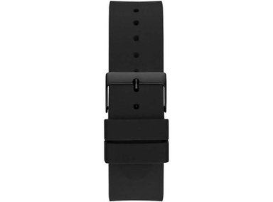 RELOJ GUESS PARA HOMBRE CON CORREA DE SILICONA, ESFERA NEGRA, MOVIMIENTO DE CUARZO, RESISTENTE AL AGUA Y A GOLPES - 7