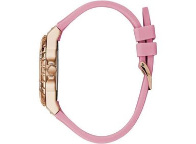 RELOJ GUESS SILICONA ROSA, CRONÓGRAFO PARA MUJER, RESISTENTE AL AGUA Y CON FUNCIÓN DÍA-FECHA - 2