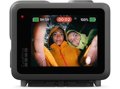 GOPRO LIT HERO - CÁMARA DE ACCIÓN, COMPACTA, IMPERMEABLE, CON LUZ, VIDEO 4K, FOTO 12 MP, PANTALLA TÁCTIL, ESTABILIZACIÓN - 3